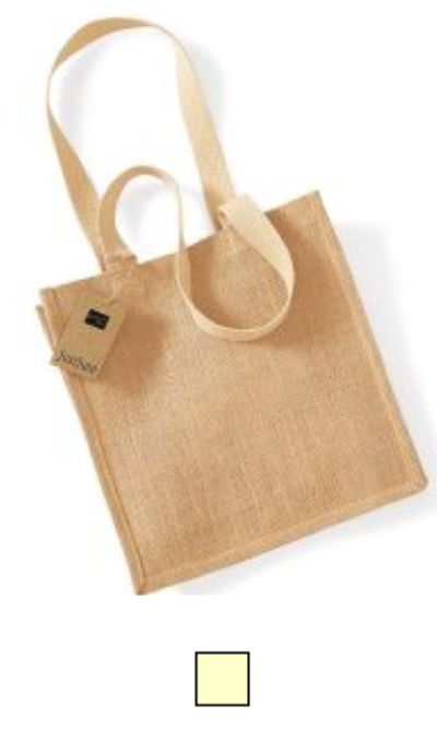 Westford Mill W406 Jute Compact Tote